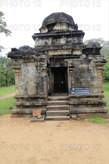 Shiva Devale number 2 temple, UNESCO World Heritage Site, the ancient city of Polonnaruwa, Sri