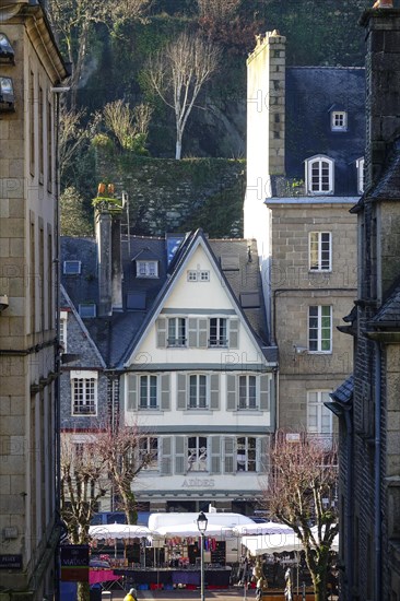Place des Otages, Morlaix Montroulez, Department Finistere Penn Ar Bed, Region Bretagne Breizh,