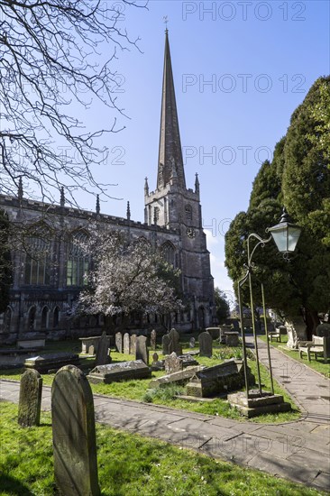 Parish Church of St Mary the Virgin and St Mary Magdalene, Tetbury, Cotswolds. Gloucestershire,