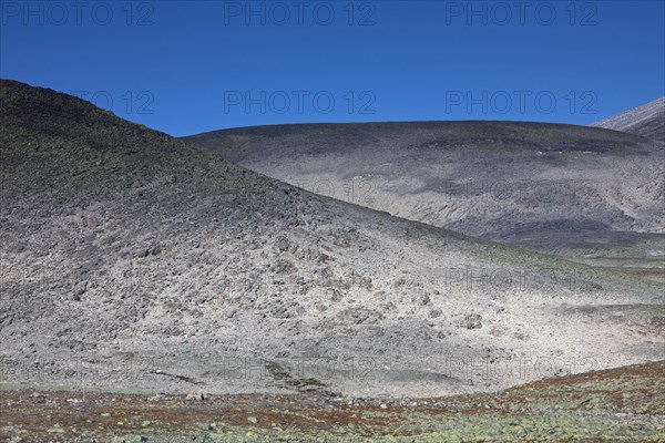 Snohetta, highest mountain in the Dovrefjell range, Dovrefjell-Sunndalsfjella National Park,
