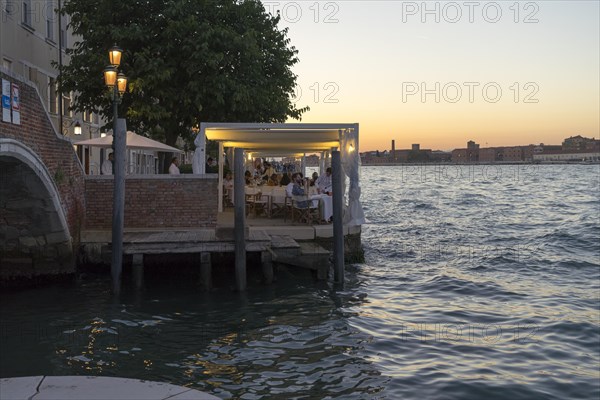 Restaurant Harry's Dolci, Ciprian, on the Giudecca Canal, Sestiere Dorsoduro, Venice, Veneto,