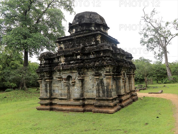 Shiva Devale number 2 temple, UNESCO World Heritage Site, the ancient city of Polonnaruwa, Sri