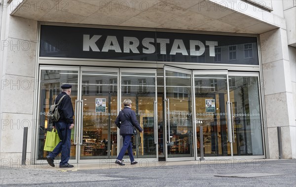 Galeria Karstadt Kaufhof shop at the Boulevard Berlin shopping centre. Galeria Karstadt Kaufhof has