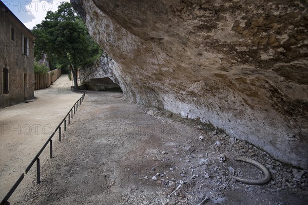 Abri de Cro-Magnon, prehistoric site where four Cro Magnon skeletons were discovered in 1868 by