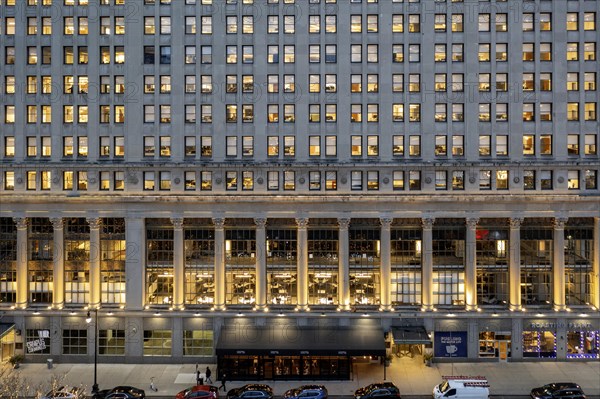 Detroit, Michigan, The First National Building, designed by architect Albert Kahn and built between