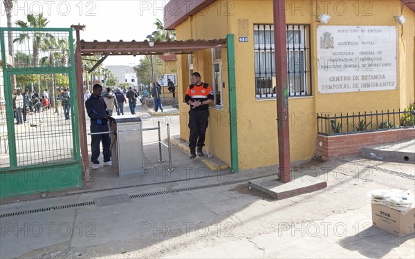 Centro de Estancia Temporal de Inmigrantes, centre for temporary immigrants, Melilla, Spain, north