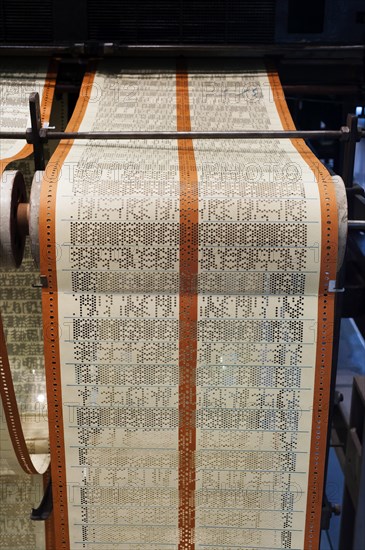 Teleprinter, fax machine, punched paper, punched code, data transmission, analogue, history,
