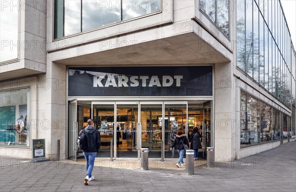 Galeria Karstadt Kaufhof shop at the Boulevard Berlin shopping centre. Galeria Karstadt Kaufhof has