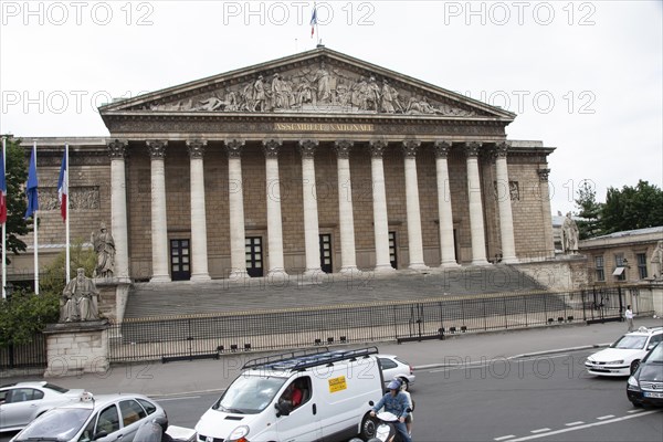 NATIONAL ASSEMBLY (PARLIAMENT), PALAIS BOURBON, HOUSE OF REPRESENTATIVES, 7th ARRONDISSEMENT Paris