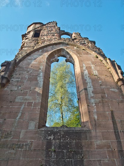 All Saints' Abbey ruins, near Oppenau, close to the Black Forest High Road, Black Forest,