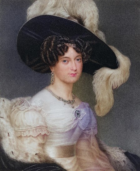 Victoria Maria Louisa Duchess of Kent and Strathearn 1786 to 1861 Mother of Queen Victoria,