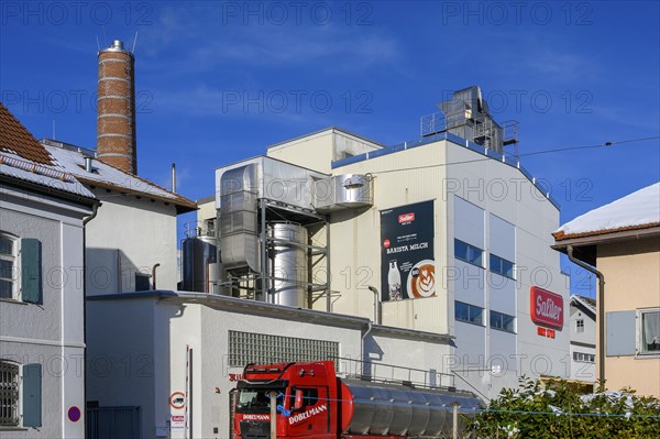 Saliter Milchwerk, Obergünzburg, Allgäu, Bavaria, Germany, Europe