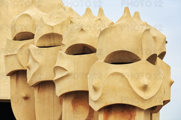 Artfully designed fireplaces, Garden of the Warriors, roof terrace, museum, cultural centre, Casa