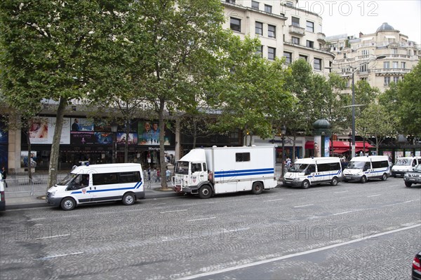 Police operation Place Pigalle Paris France