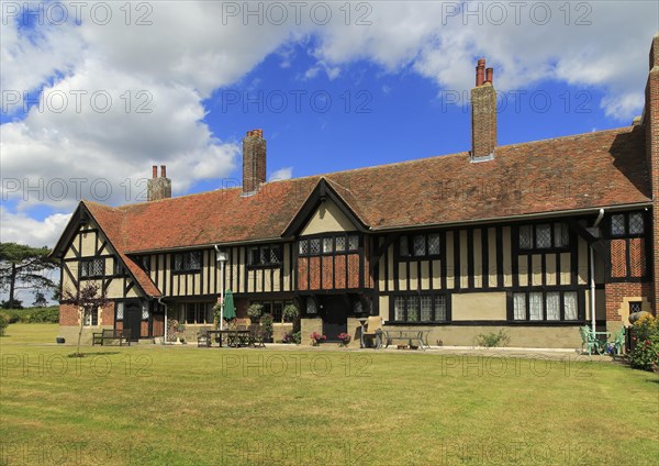 Almshouse buildings at Thorpeness, Suffolk, England, UK built 1926