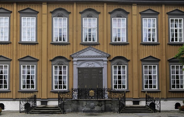 Stiftsgarden palace in city of Trondheim, Norway, Europe