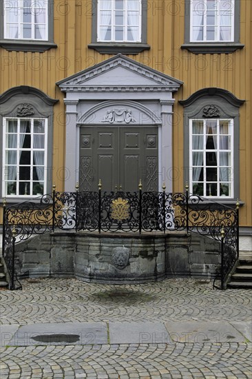 Stiftsgarden palace in city of Trondheim, Norway, Europe