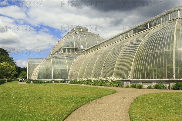 The Palm House at Royal Botanic Gardens, Kew, London, England, UK