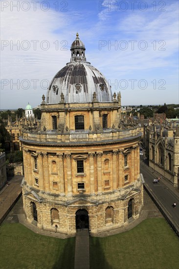 Radcliffe Camera building, University of Oxford, England, UK architect James Gibbs, neo-classical