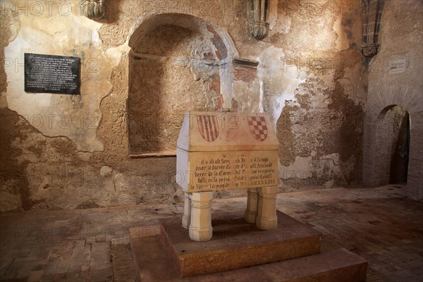 Chapel Saint Mary, Capella de Santa Maria, Castle of Xàtiva or Jativa, Valencia province, Spain,