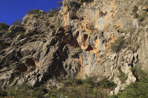 The Sanctuary of Pla de Petracos, near Castell de Castells, Marina Alta, Alicante province, Spain
