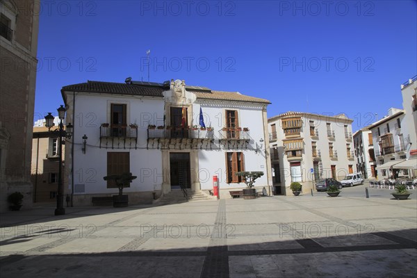Historic town hall building, Ayuntamiento, Vélez-Rubio, Almeria province, Spain, Europe