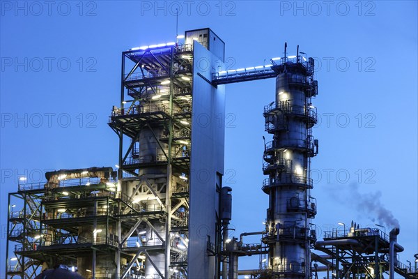 Bp Ruhr Öl GmbH refinery in Gelsenkirchen Horst, 10 April 2022