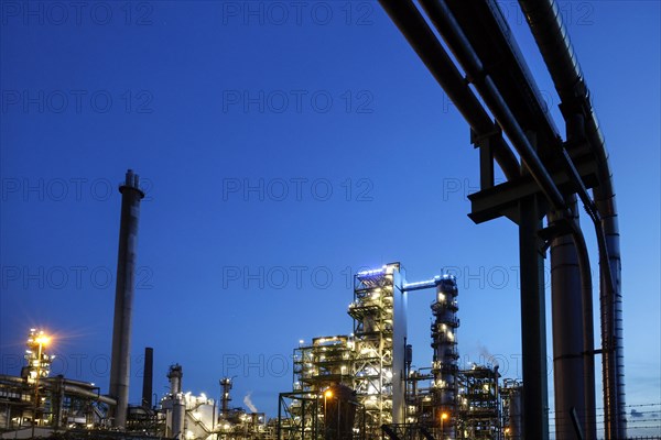 Bp Ruhr Öl GmbH refinery in Gelsenkirchen Horst, 10 April 2022