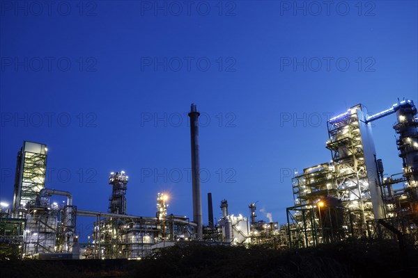Bp Ruhr Öl GmbH refinery in Gelsenkirchen Horst, 10 April 2022