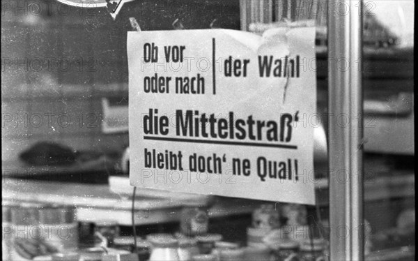 DEU, Germany, Dortmund: Personalities from politics, business and culture from the years 1965-71.