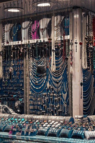 Jewellery, Grand Bazaar, Istanbul, Turkey, Asia
