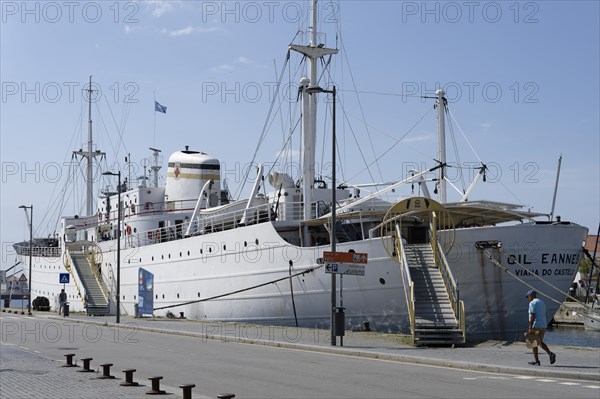 Hospital ship built in 1955, Fundacao Gil Eannes, Viana do Castelo, Viana do Castelo, Portugal,