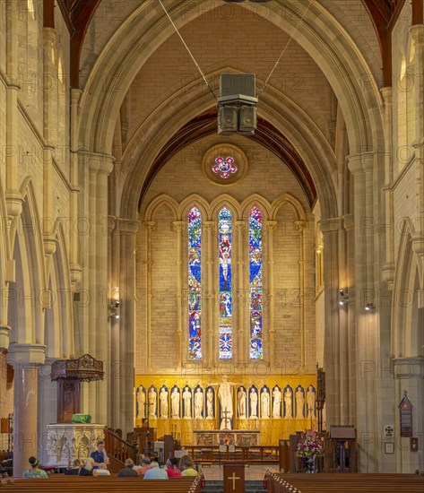 Anglican Cathedral of the Holy Trinity inside Hamilton Bermuda
