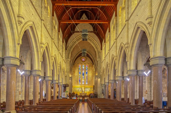 Anglican Cathedral of the Holy Trinity inside Hamilton Bermuda