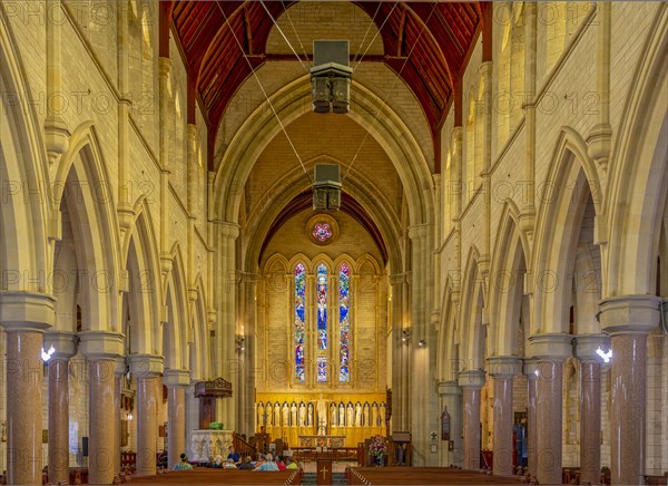 Anglican Cathedral of the Holy Trinity inside Hamilton Bermuda