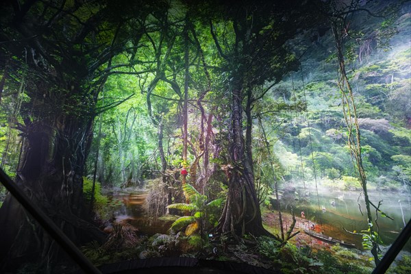 AMAZONIA - The Fascination of the Tropical Rainforest is a monumental work by Yadegar Asisi about