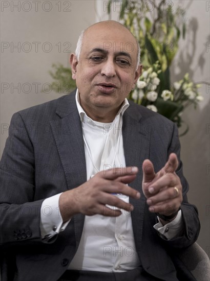 Karl Guha, Chairman of the Supervisory Board of ING, pictured during the World Economic Forum in