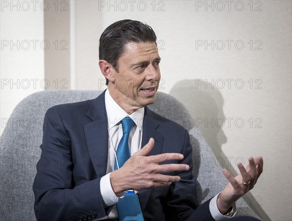 Scott C. Nuttall, CEO KKR, Kohlberg Kravis Roberts & Co, pictured during the World Economic Forum