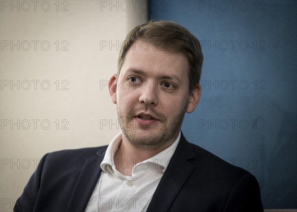 Daniel Metzler, CEO Isar Aerospace, photographed during the World Economic Forum in Davos