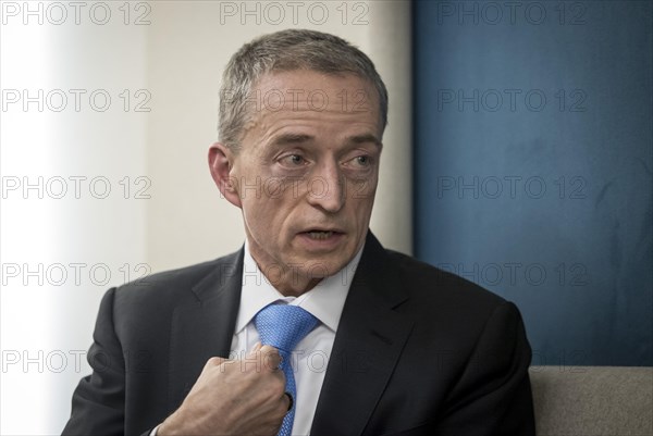 Patrick Paul (Pat) Gelsinger, CEO Chief Executive Officer Intel, pictured during the World Economic