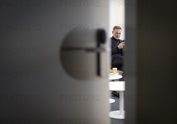 Christian Lindner (FDP), Federal Minister of Finance, photographed during his participation in the