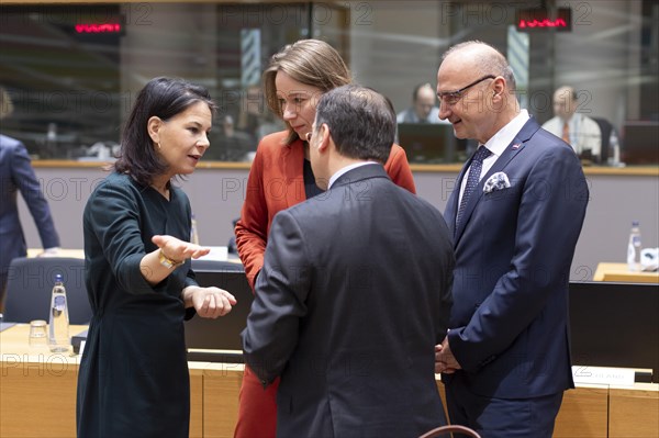 Annalena Bärbock, (Green) Federal Foreign Minister, takes part in the Council on Foreign Relations.
