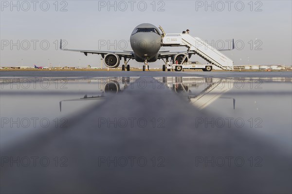 Aircraft A321 of the air force, photographed during an unscheduled stop in Jeddah, 24 January 2024.