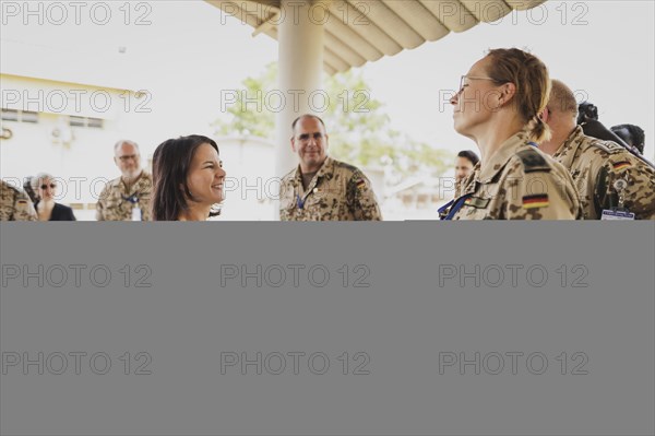 Annalena Bärbock (Alliance 90/The Greens), Federal Foreign Minister, photographed during a joint