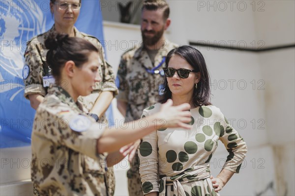 Annalena Bärbock (Alliance 90/The Greens), Federal Foreign Minister, photographed during a joint