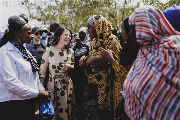 Annalena Bärbock (Alliance 90/The Greens), Federal Foreign Minister, photographed during a visit to