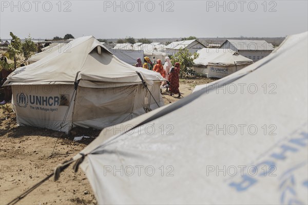 Residents of the Gorom refugee settlement southwest of Juba, 26 Jan. 2024 / Photographed on behalf