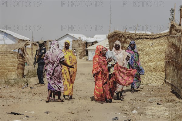 Residents of the Gorom refugee settlement southwest of Juba, 26 Jan. 2024 / Photographed on behalf