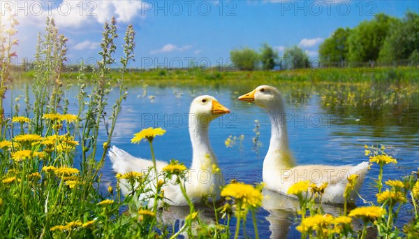 AI generated, animal, animals, bird, birds, biotope, habitat, one, individual, foraging, wildlife,