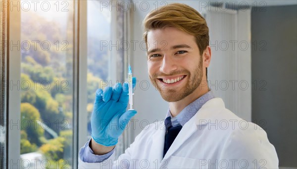 Ai generated, RF, man, men, doctor, doctors, 30, 35, years, attractive, attractive, doctor's